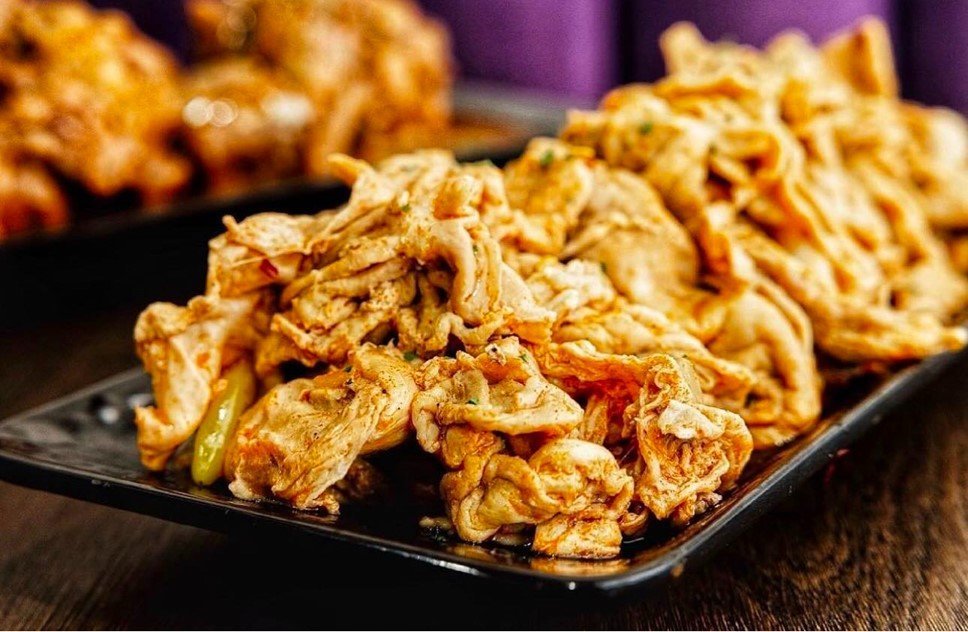Cajun chitlins